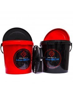 PROJECT F ® - WashBOX - black bucket 12,5l + ScratchSchield