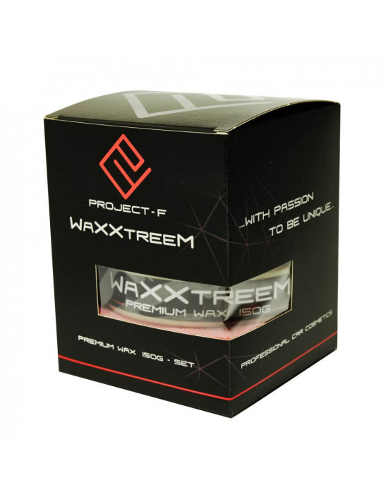 PROJECT F ® - WaXXtreem - Tuhý vosk na auto-sada krabica spredu 150g PROJECT F ® - WaXXtreem - Tuhý vosk na auto-sada krabica spredu 150g