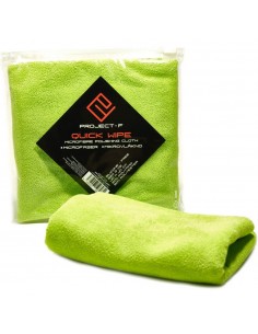 PROJECT F ® - Quick Wipe - Microfiber Cloth - Size: 40x40cm - Zelená