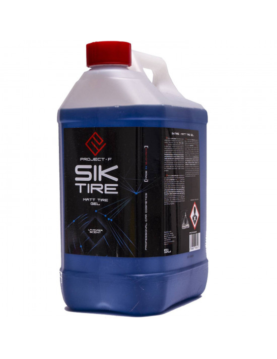 PROJECT F ® - SikTire - Matt Tire GEL 5L PROJECT F ® - SikTire - Matt Tire GEL 5L